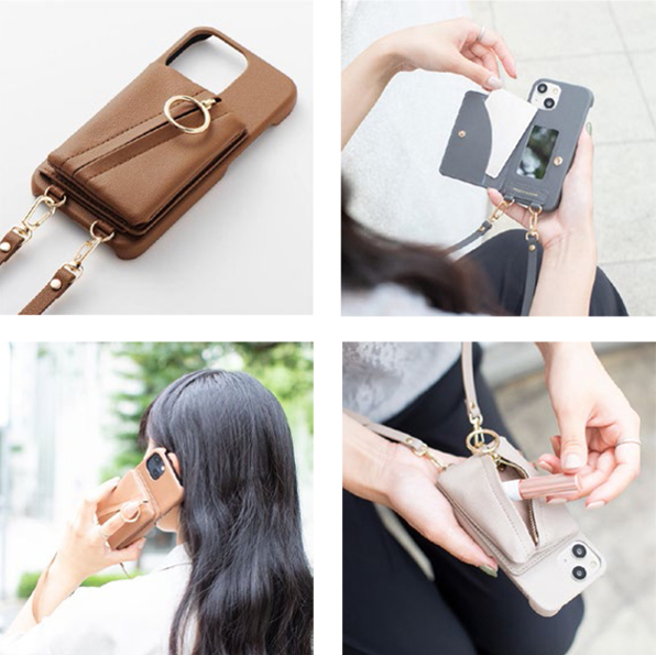 【ららぽーと豊洲店】		ショルダータイプのiPhoneケース新着				